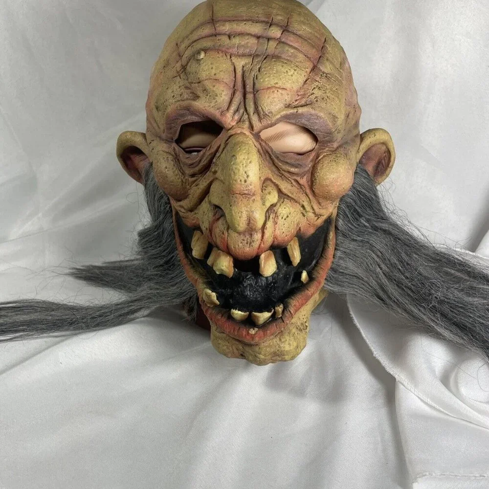 Vintage 2001 The Paper Magic Group Halloween Rubber Mask Hillbilly - Picture 2 of 10